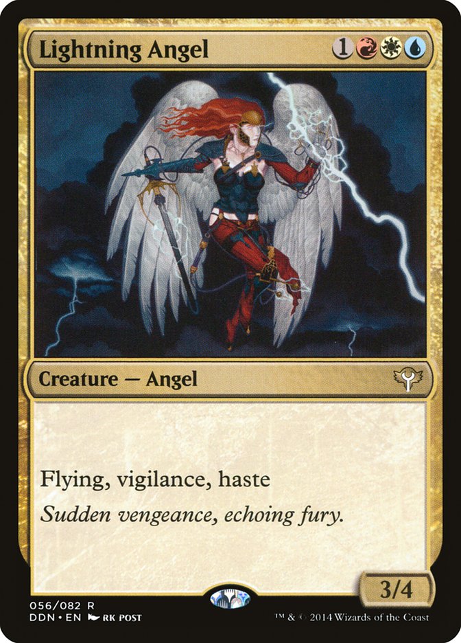 Lightning Angel [Duel Decks: Speed vs. Cunning]