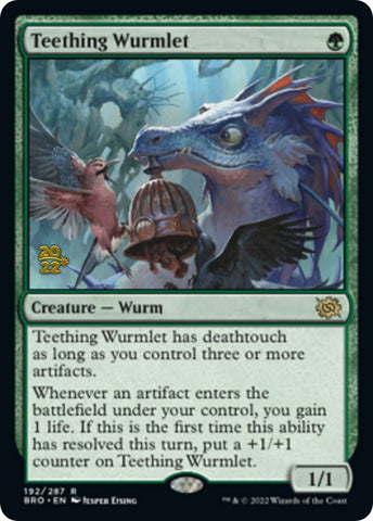 Teething Wurmlet [The Brothers' War: Prerelease Promos]