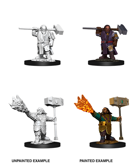 D&D Nolzur's Marvelous Miniatures: Dwarf Cleric (Male)