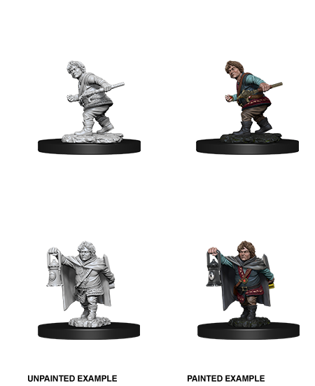 D&D Nolzur's Marvelous Miniatures: Halfling Rogue (Male)