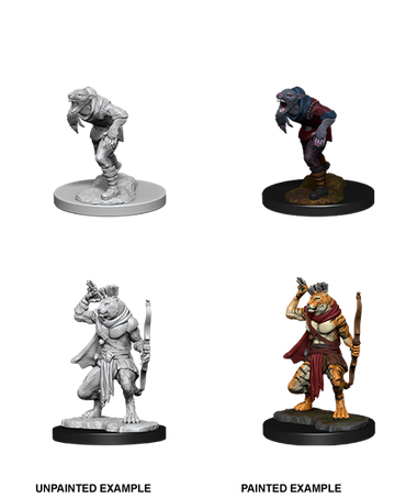 D&D Nolzur's Marvelous Miniatures: Wererat and Weretiger