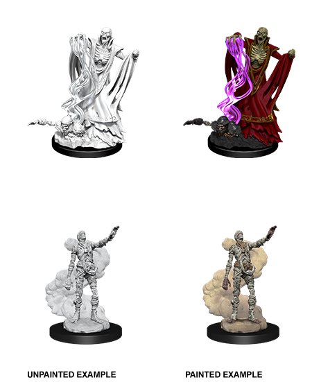 D&D Nolzur's Marvelous Miniatures: Lich and Mummy Lord