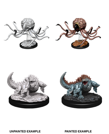 D&D Nolzur's Marvelous Miniatures: Grell and Basilisk