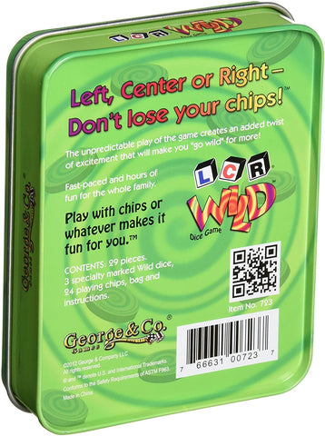 LCR Wild Dice Game