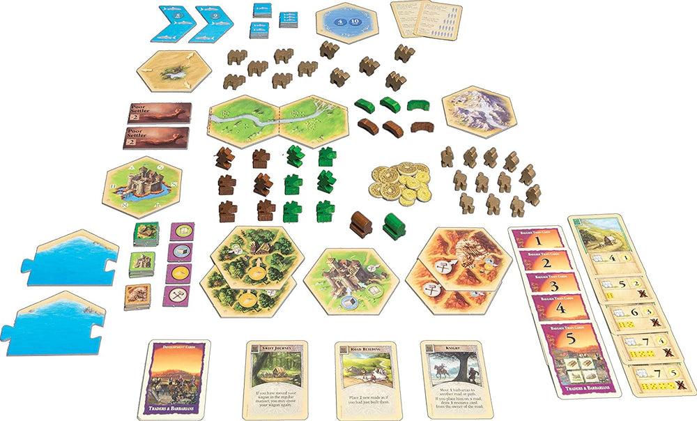 Catan: Traders & Barbarians 5-6 Player Extension