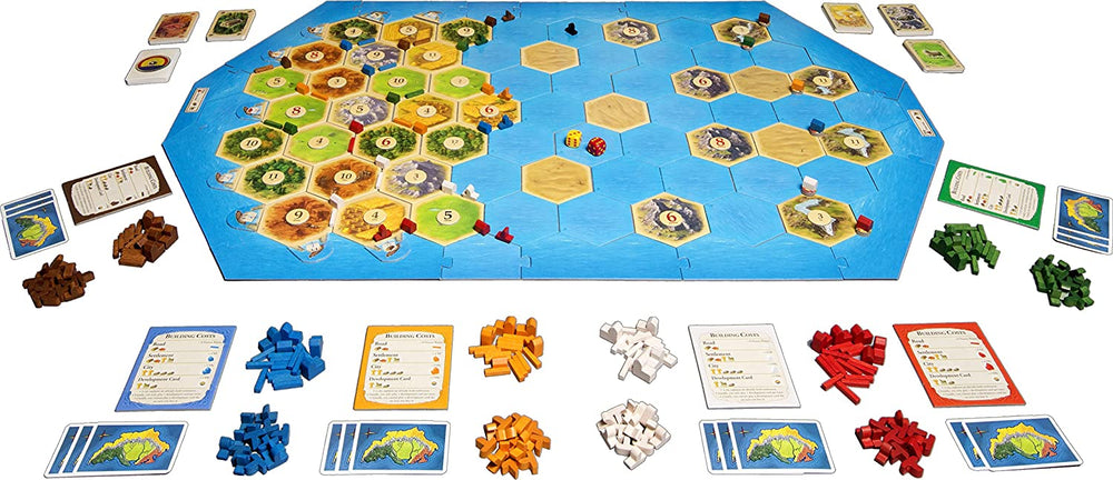 Catan: Seafarers 5-6 Player Extension