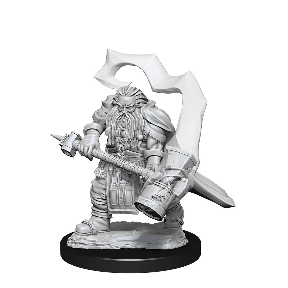 Nolzur's Marvelous Miniatures: Dwarf Cleric (Male)