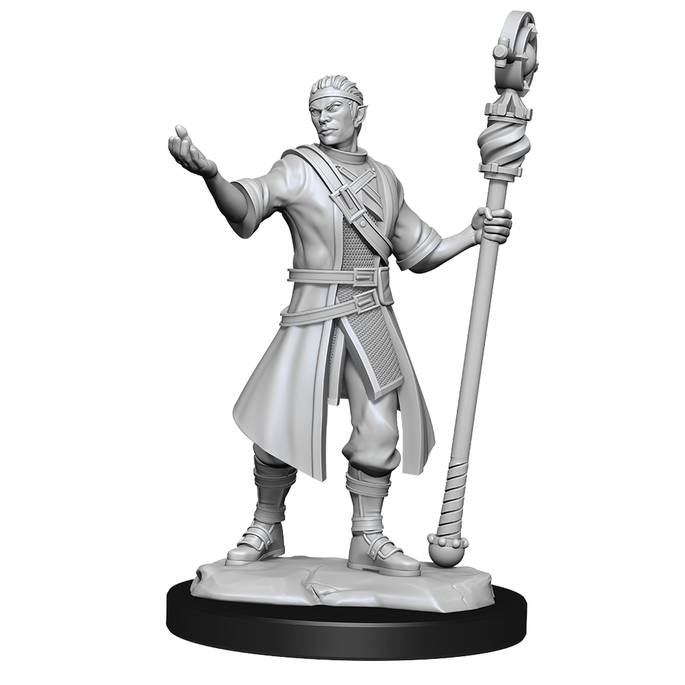 Nolzur's Marvelous Miniatures: Half-Elf Wizard (Male)