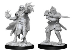 Nolzur's Marvelous Miniatures: Hobgoblin Fighter & Hobgoblin Wizard