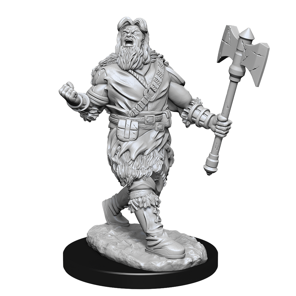 Nolzur's Marvelous Miniatures: Human Barbarian (Male)