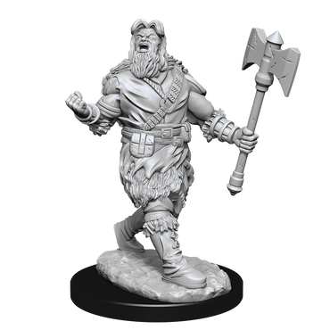 Nolzur's Marvelous Miniatures: Human Barbarian (Male)