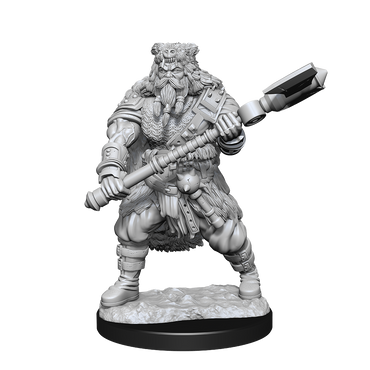Nolzur's Marvelous Miniatures: Human Barbarian (Male)