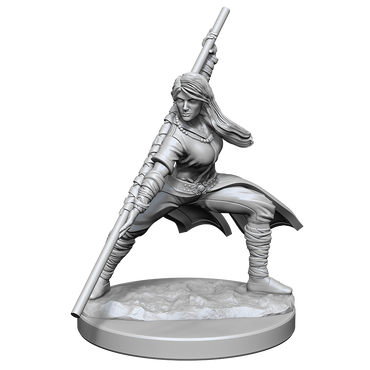 Nolzur's Marvelous Miniatures: Human Monk (Female)