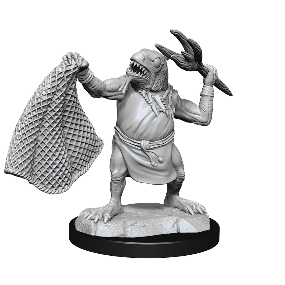 Nolzur's Marvelous Miniatures: Kuo-Toa & Kuo-Toa Whip