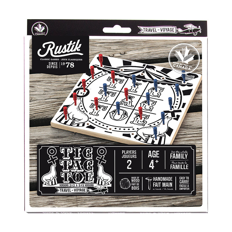 Rustik Tic Tac Toe