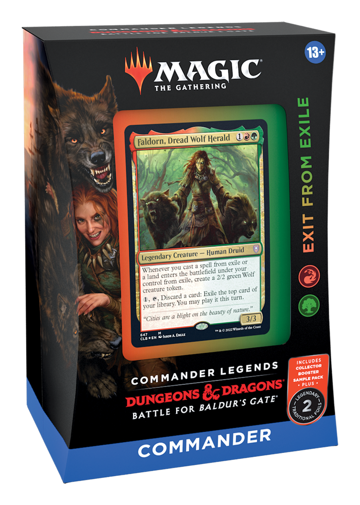Baldur's Gate Commander Deck