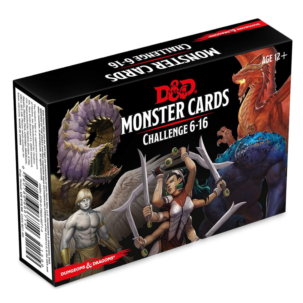 Monster Cards: Challenge 6-16