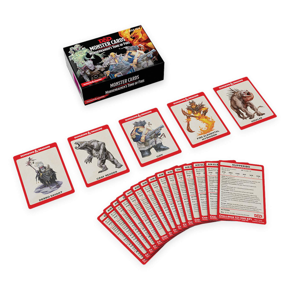 Monster Cards: Mordenkainen's Tome of Foes