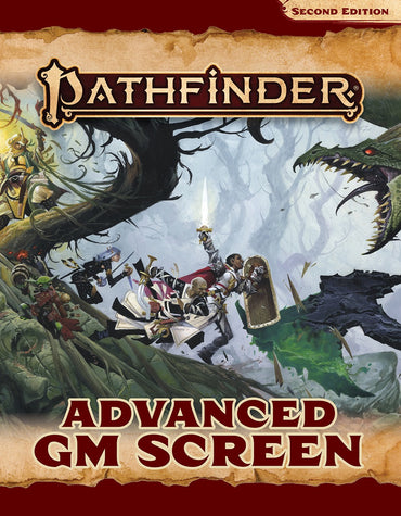 Pathfinder Advanced GM Screen (Second Edition)