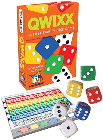 QWIXX - A Fast Family Dice Game