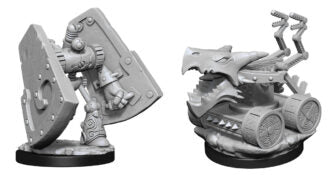 Nolzur's Marvelous Miniatures: Stone Defender & Oaken Bolter
