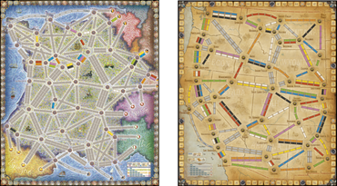 Ticket to Ride: Map Collection #6 - France/Old West