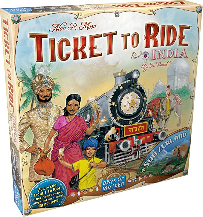Ticket To Ride: Map Collection #2 - India/Switzerland