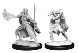 Nolzur's Marvelous Miniatures: Winter Eladrin & Spring Eladrin