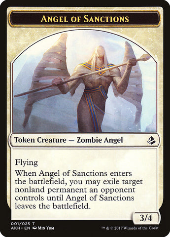 Angel of Sanctions [Amonkhet Tokens]