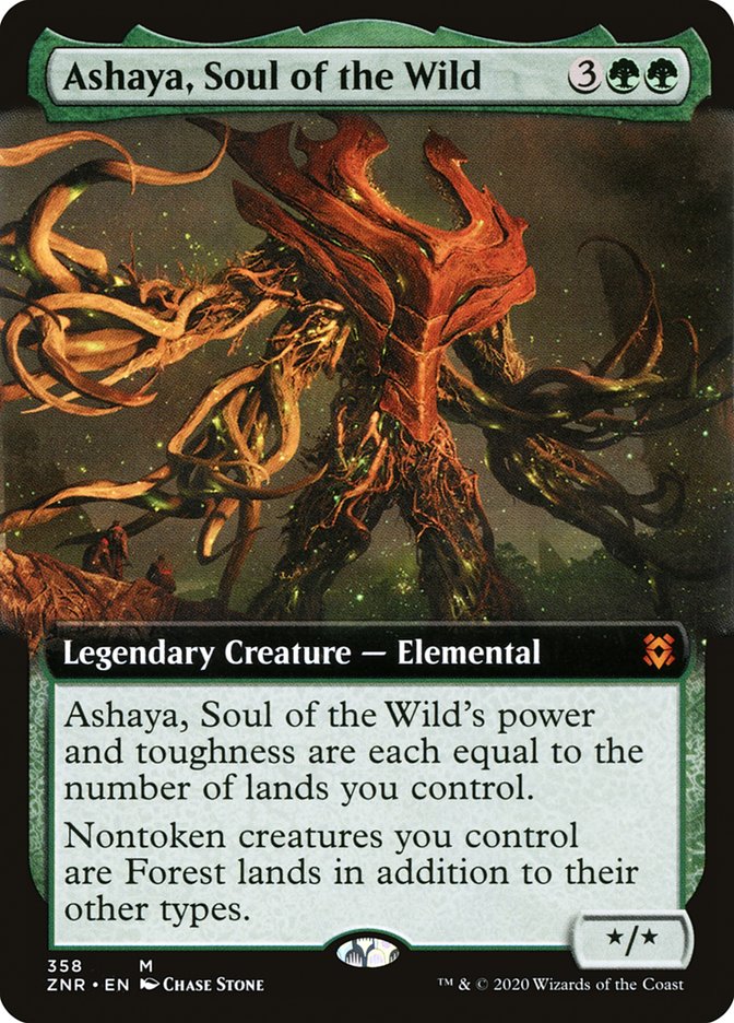 Ashaya, Soul of the Wild (Extended) [Zendikar Rising]