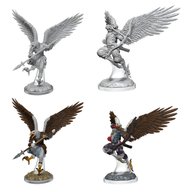 D&D Nolzur's Marvelous Miniatures: Aarakocra Fighters