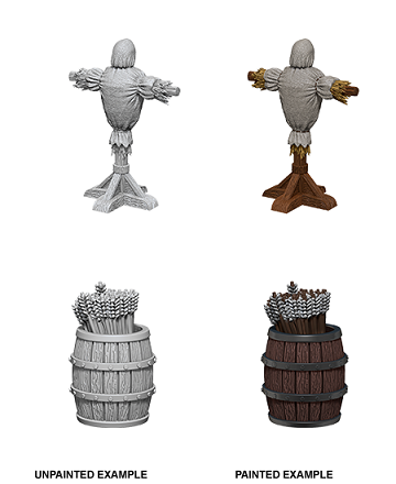 WizKids Unpainted Miniatures: Archery Range