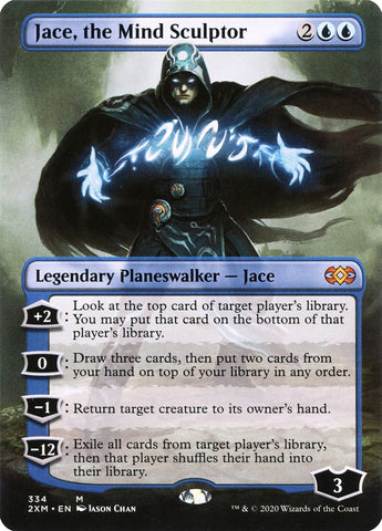 Jace, the Mind Sculptor (Toppers) [Double Masters Extended Art]
