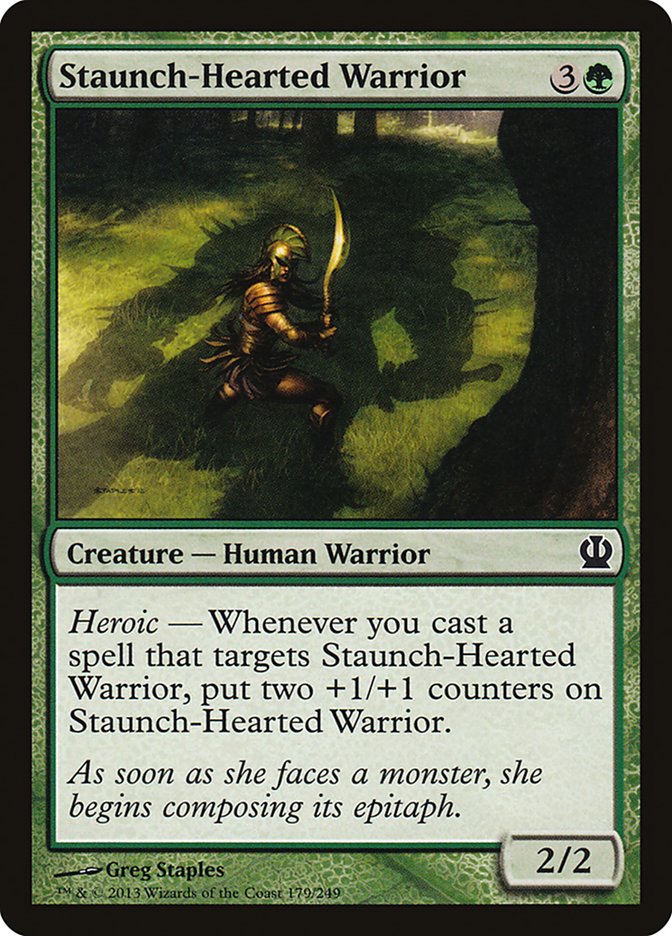 Staunch-Hearted Warrior [Theros]