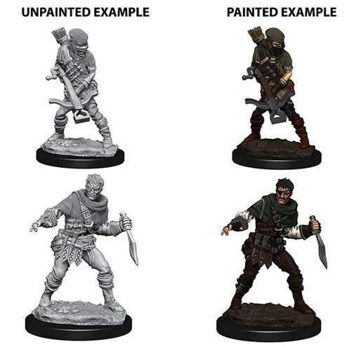 WizKids Unpainted Miniatures: Bandits