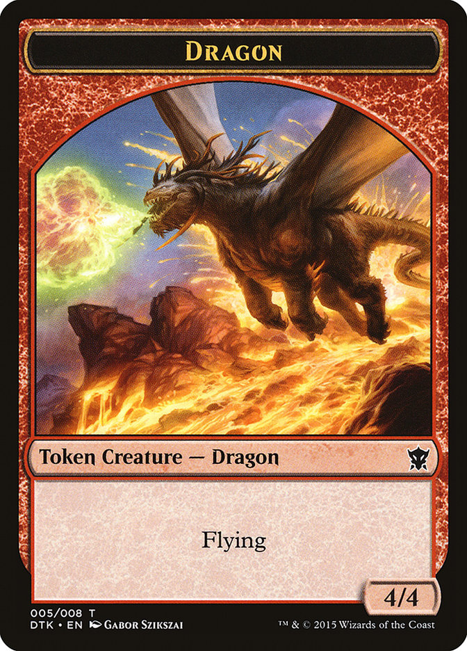 Dragon [Dragons of Tarkir Tokens]