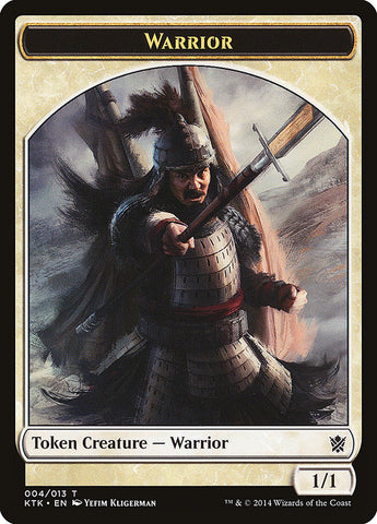 Warrior (004/013) [Khans of Tarkir Tokens]
