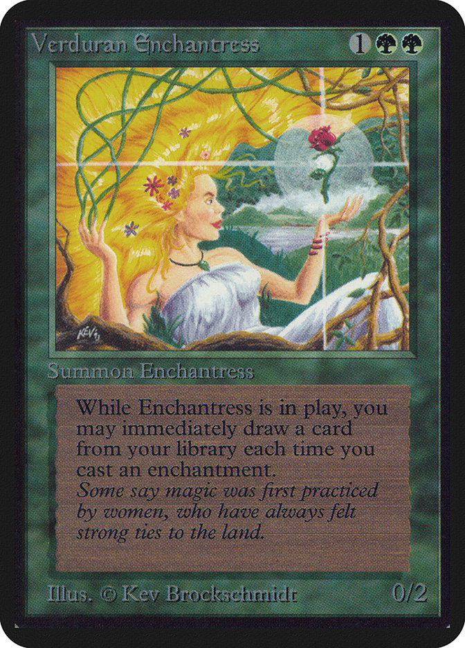 Verduran Enchantress [Limited Edition Alpha]