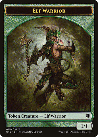 Elf Warrior [Commander 2016 Tokens]