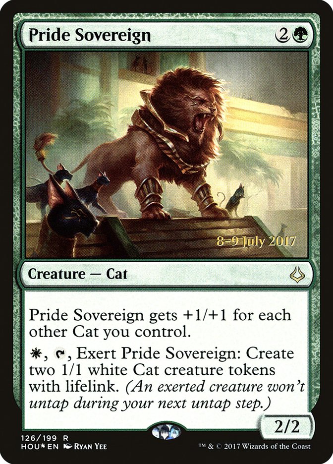 Pride Sovereign  [Hour of Devastation Prerelease Promos]