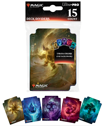 UP CARD DIVIDERS MTG CELESTIAL LANDS 15CT