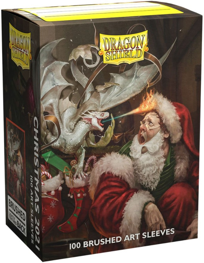 Dragon Shield Brushed Art Christmas 2021 - 100ct