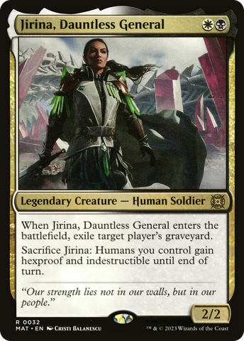 Jirina, Dauntless General [March of the Machine: The Aftermath]
