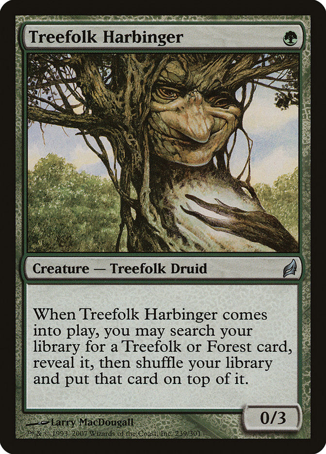 Treefolk Harbinger [Lorwyn]