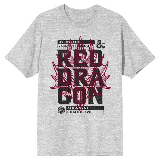 Dungeons & Dragons - Red Dragon Head T-Shirt