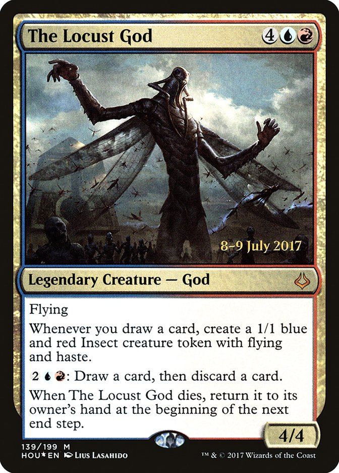 The Locust God  [Hour of Devastation Prerelease Promos]