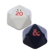 D20 Salt & Pepper Shakers