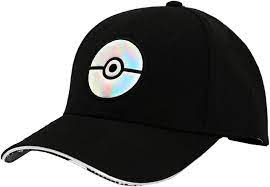 Pokemon - PU Pokeball Black Elite Holographic Snapback