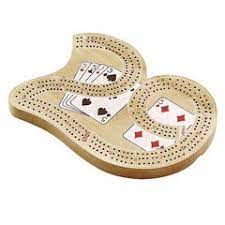 Small ''29'' 2 Track Solid Wood Cribbage Board