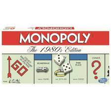 Monopoly: The 1980 's Edition